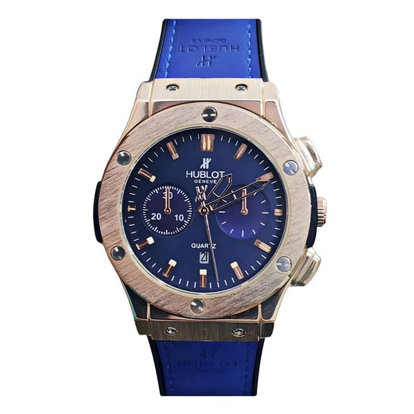 REF 541.OX.7180.RX Classic Fusion 42 Chronograph King Gold / Blue / Rubber
